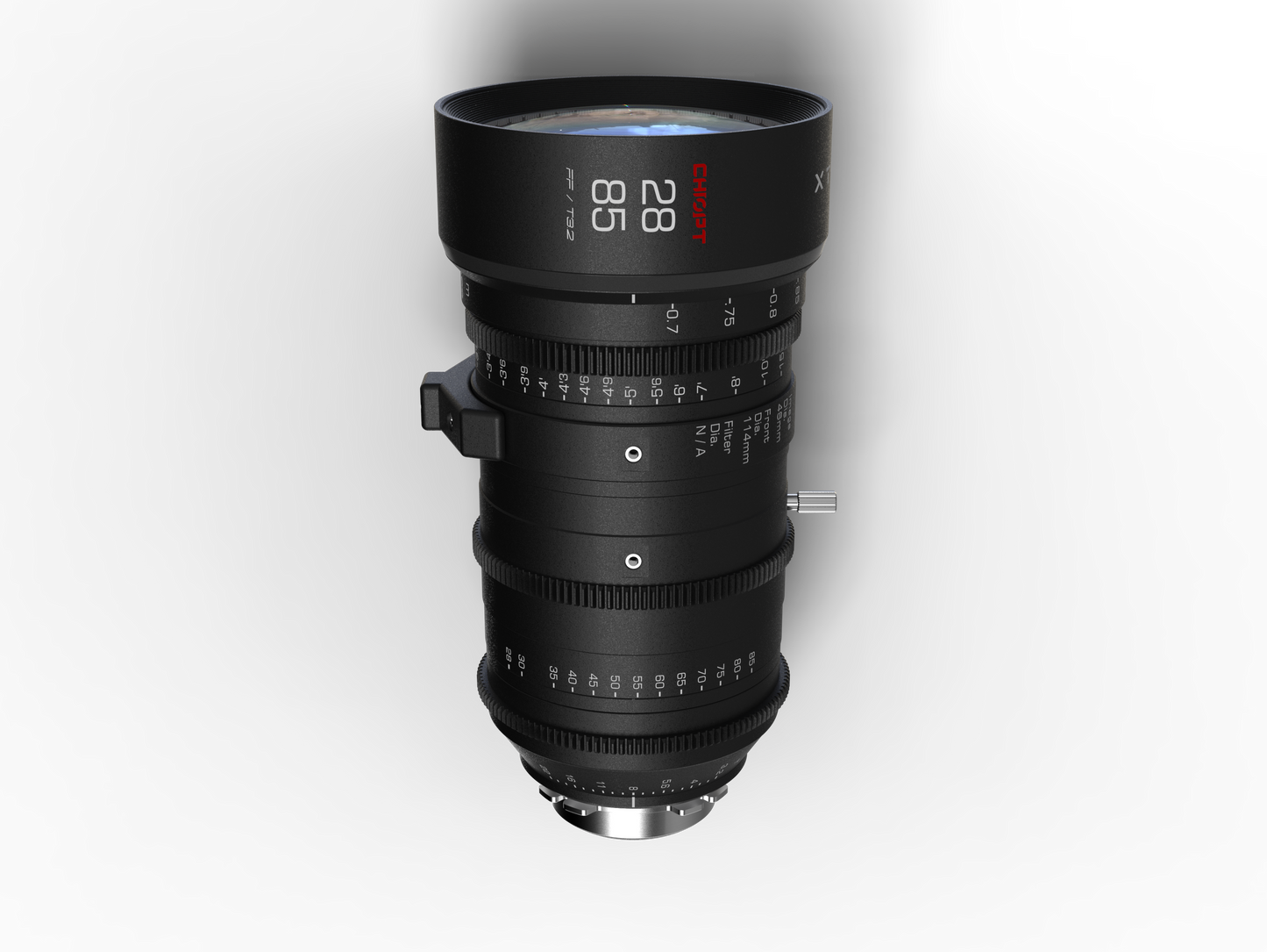 Chiopt Xtreme Zoom 2-Lens Cine Kit (28–85mm & 75–250mm T3.2, Full-Frame, PL/EF/E Mounts)