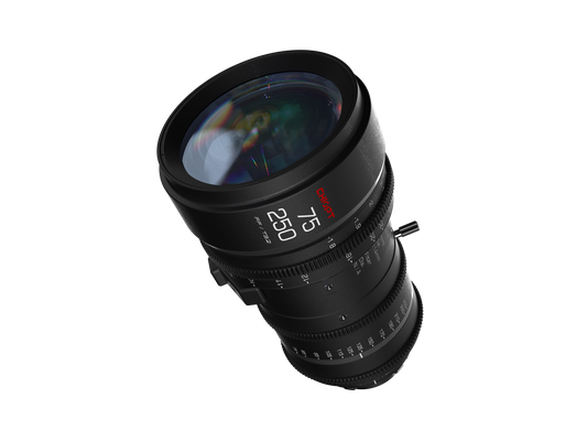 Chiopt Xtreme Zoom 2-Lens Cine Kit (28–85mm & 75–250mm T3.2, Full-Frame, PL/EF/E Mounts)