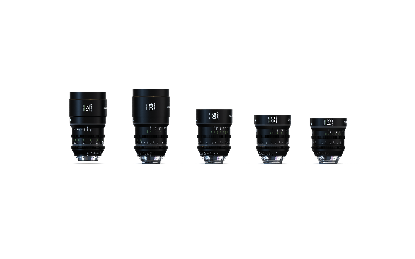 Chiopt Slasher 5-Lens Macro Full-Frame Cine Prime Lenses (PL/EF/E Mount)