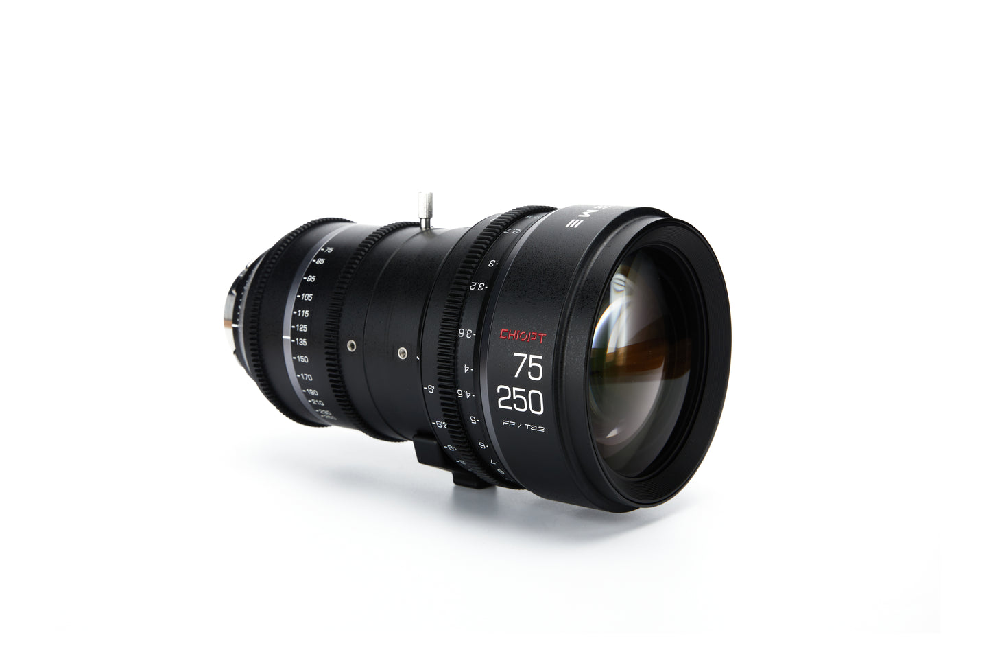 Chiopt Xtreme Zoom 2-Lens Cine Kit (28–85mm & 75–250mm T3.2, Full-Frame, PL/EF/E Mounts)