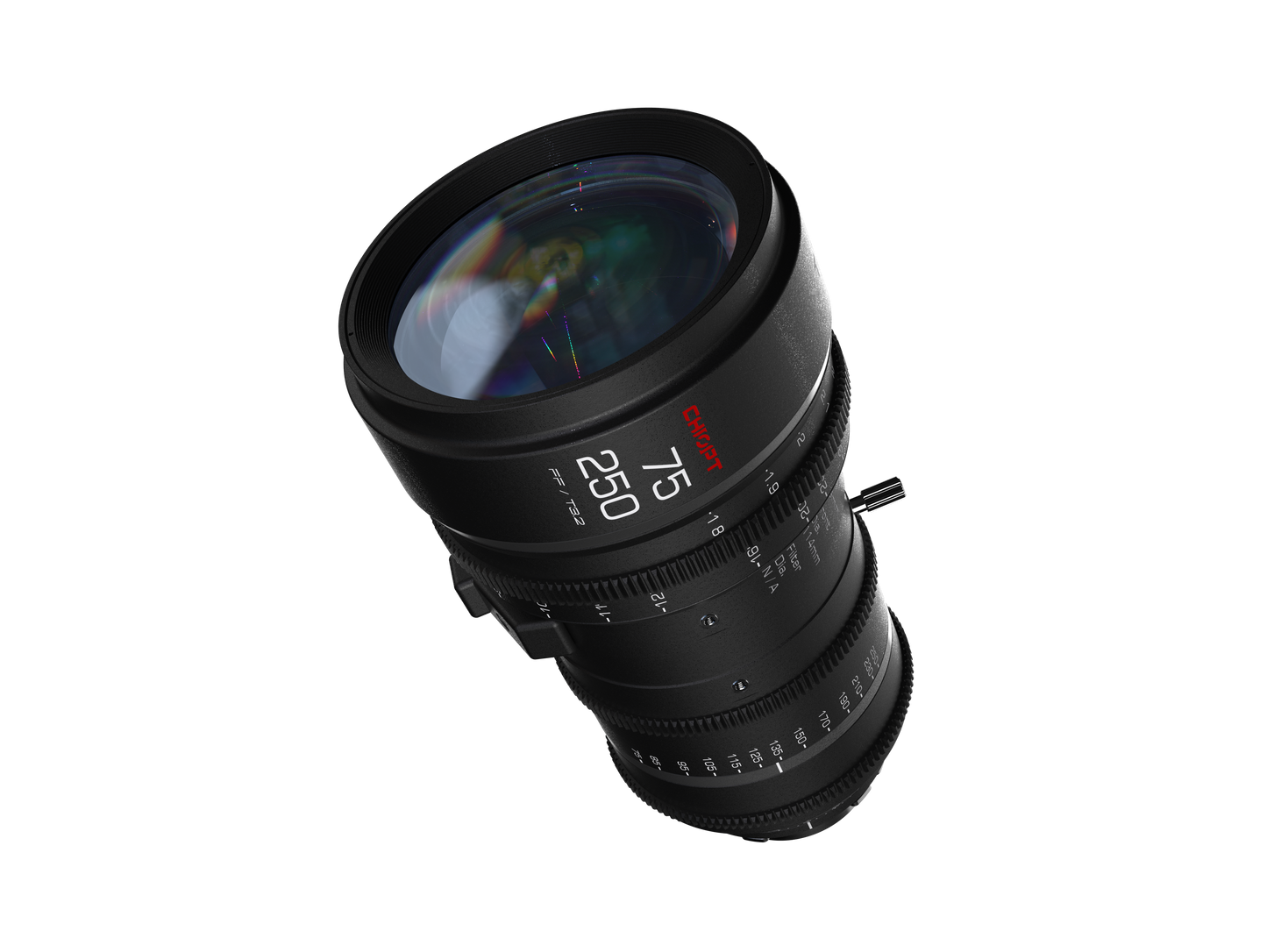 Chiopt Xtreme Zoom 2-Lens Cine Kit (28–85mm & 75–250mm T3.2, Full-Frame, PL/EF/E Mounts)